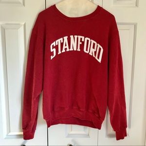 Authentic Red Stanford Sweater